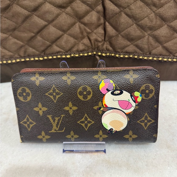 Louis Vuitton Monogram Canvas Panda Porte Monnaie Zip Wallet - Picture 2 of 15